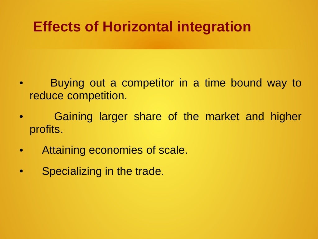 what is market integration essay