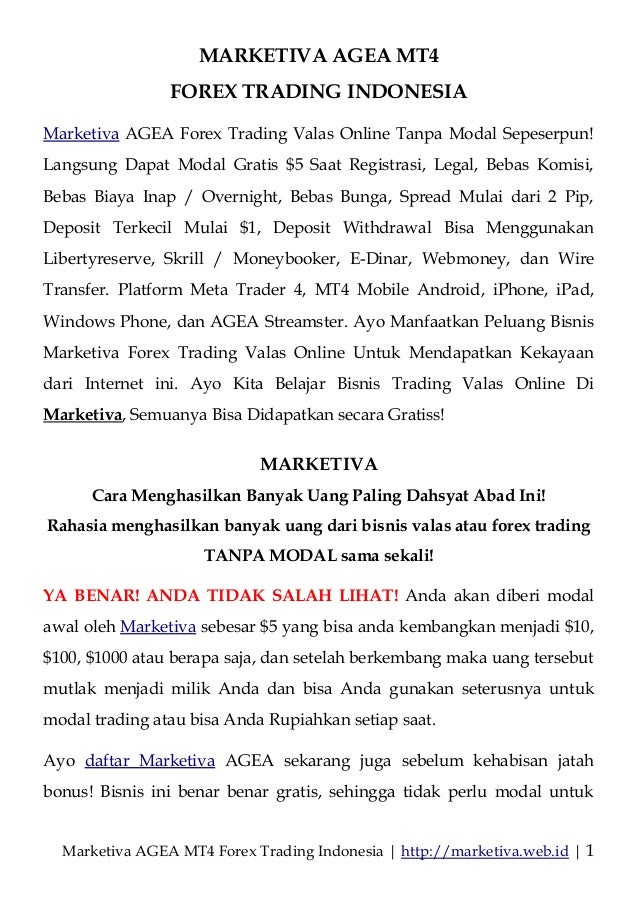 Marketiva forex broker