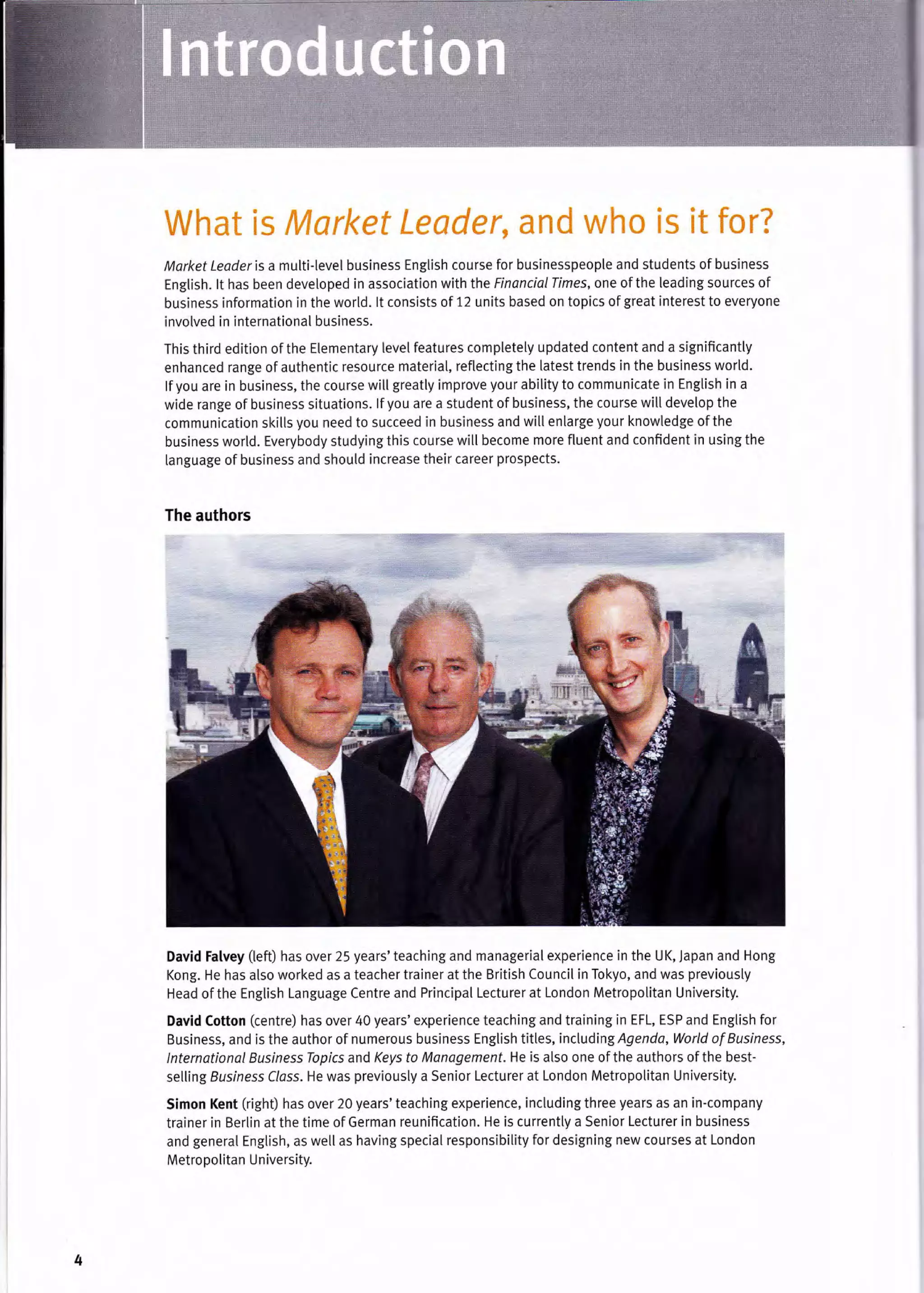 Market leader 3rd edition elementary - course book | PDF