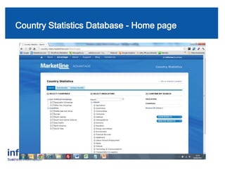 Country Statistics Database - Home page




4
 