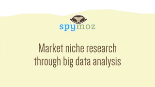 Market Niche Research Through Big Data Analysis   