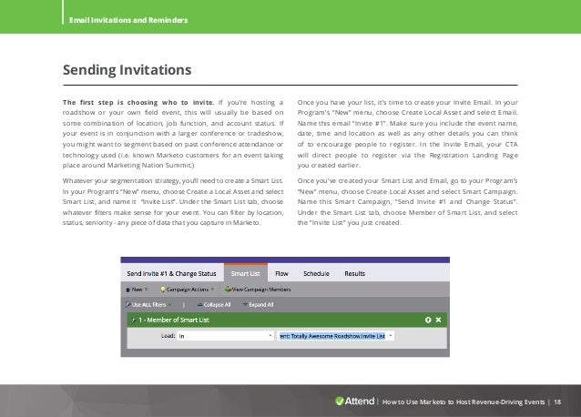 how to use marketo for events how to create a program for an event