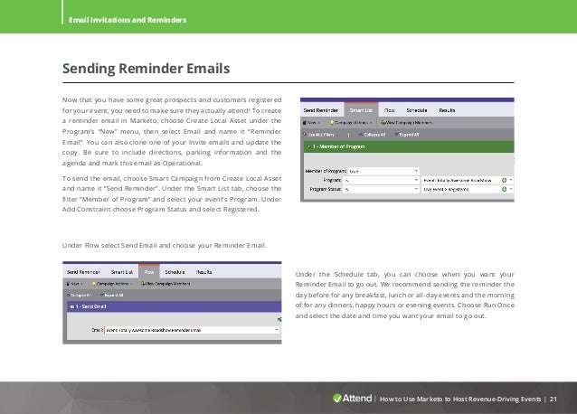 how to make an event program