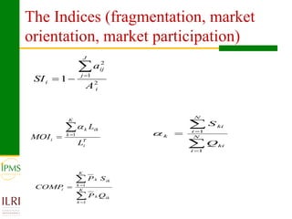Market orientation and market participation of smallholders in Ethiopia: Implications for commercial transformation