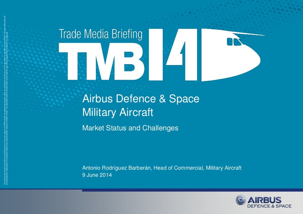 Military Aircraft Market Outlook The Perspecdtive of Airbus Defence