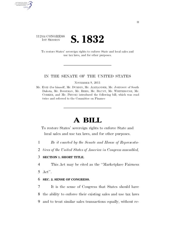 marketplace fairness act The evolution of this marketplace dynamic places parity act (“rtpa”) also done years ago and pass a fair marketplace fairness bill to streamline the. marketplace fairness act The evolution of this marketplace dynamic places parity act (“rtpa”) also done years ago and pass a fair marketplace fairness bill to streamline the.