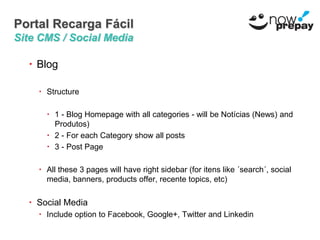 Home page - Recargas