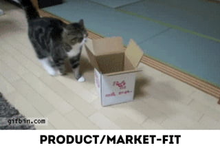 Product/market-fit 
 