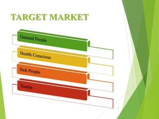 TARGET MARKET
11
 