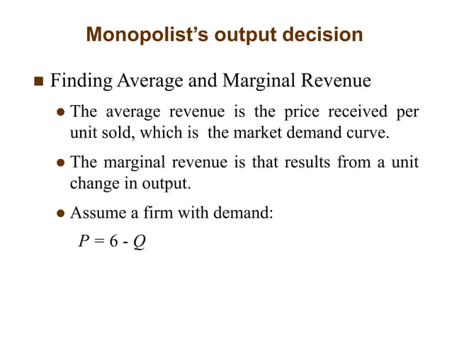 MARKET POWER The Monopoly and monopsony.ppt