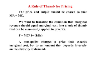 MARKET POWER The Monopoly and monopsony.ppt