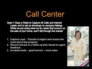 An Industry LeaderFor the past decade, CENTURY 21®has reigned as the nation’s most recognized brand in real estate!LEADER IN BRAND AWARENESS*For the past decade the CENTURY 21 System continues to hold the strongest presence in the category. With almost universal brand awareness the CENTURY 21 System enjoys the highest brand awareness level when compared to any other real estate organization surveyed.THE MOST RECOGNIZED NAME IN REAL ESTATE*Consumers continue to identify CENTURY 21 as “the most recognized name in real estate.” Adults surveyed singled out CENTURY 21 by almost 10 percentage points more than the nearest competitor.AT THE TOP FOR LIKELIHOOD TO RECOMMEND*The CENTURY 21 system continues to be one of the top brands leading the industry on likelihood to recommend.*Source: 2009 Ad Tracking Study. The survey results are based on 903 online interviews with a national random sample of adults (ages 18+) who are equal decision makers and who have bought or sold a home within the past two years or plan to purchase or sell a home within the next two years. Brand awareness questions are based on a sample of 903 respondents at a 95% confidence level with a margin of error of +/- 3.3%. The study was conducted between March 16 and November 15, 2009 by Millward Brown, a leading global market research organization.