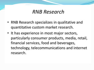 Market research