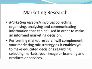 Market research