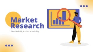 Market
Research
Basic Learning and Understanding
 
