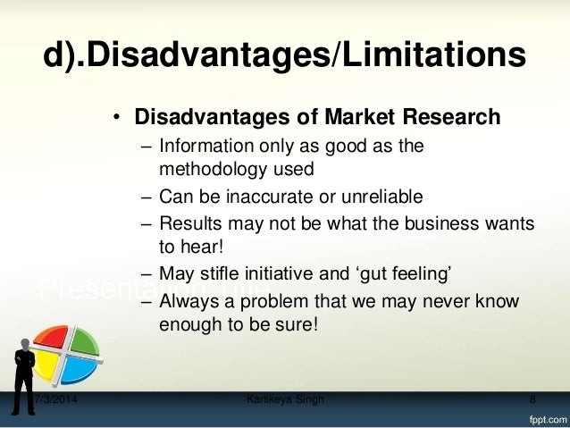 what are limitations of marketing and research