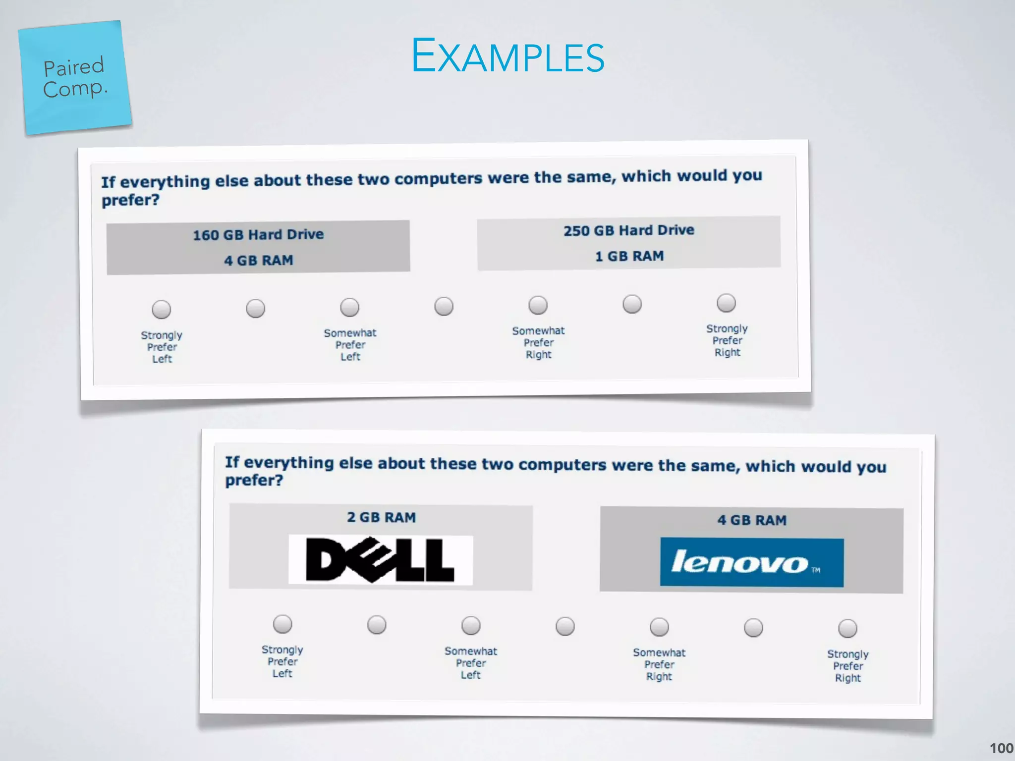 EXAMPLES
100
Paired
Comp.
 