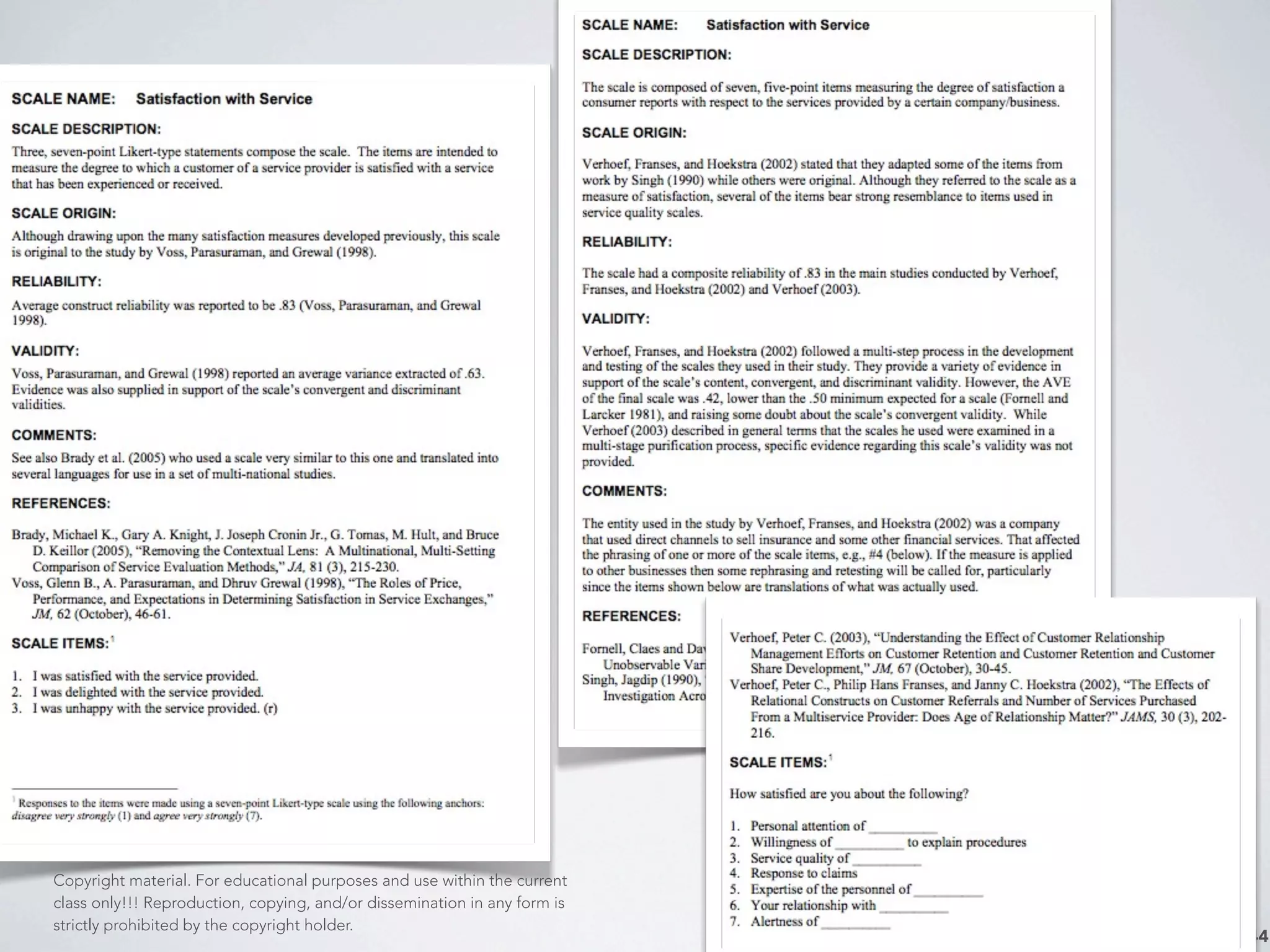 144
Copyright material. For educational purposes and use within the current
class only!!! Reproduction, copying, and/or dissemination in any form is
strictly prohibited by the copyright holder.
 