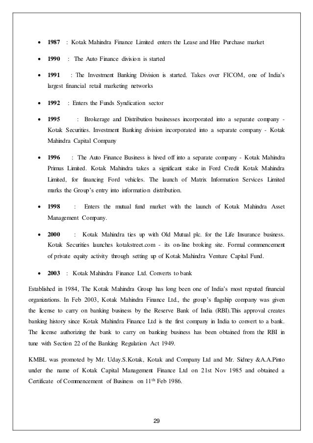Kotak mahindra forex trading