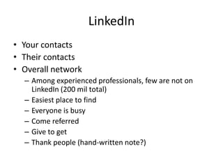 Market Research Using LinkedIn | PPT