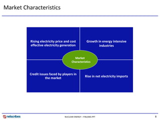 Market Characteristics




          Rising electricity price and cost            Growth in energy intensive 
          ef...