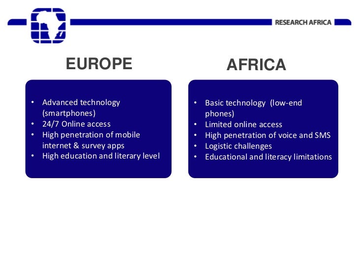 Effective Market Research methods in Africa - Unilever Case