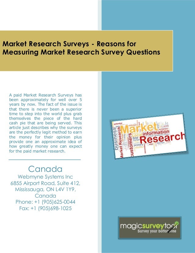 Market Research Paid Surveys - market research surveys reasons for measuring market research surve Market Research Paid Surveys - market research surveys reasons for measuring market research surve