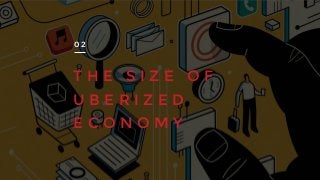T H E S I Z E O F
U B E R I Z E D
E C O N O M Y
0 2
 