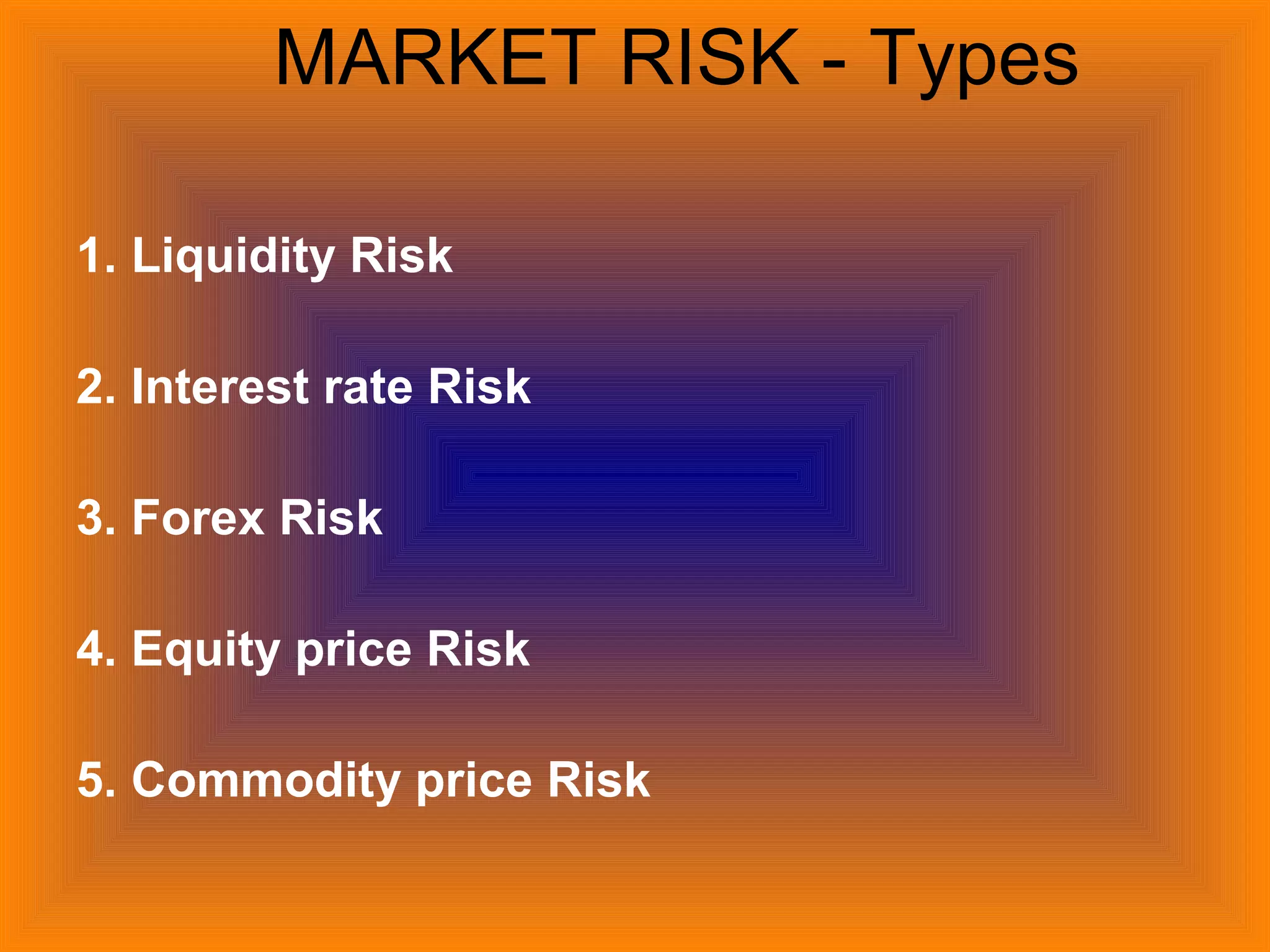Market risk | PPT