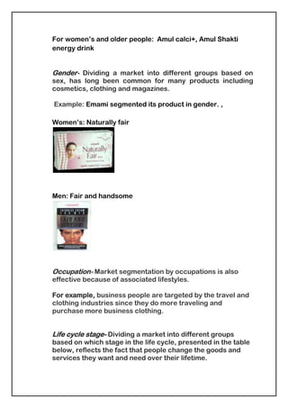 Women’s: Naturally fair 