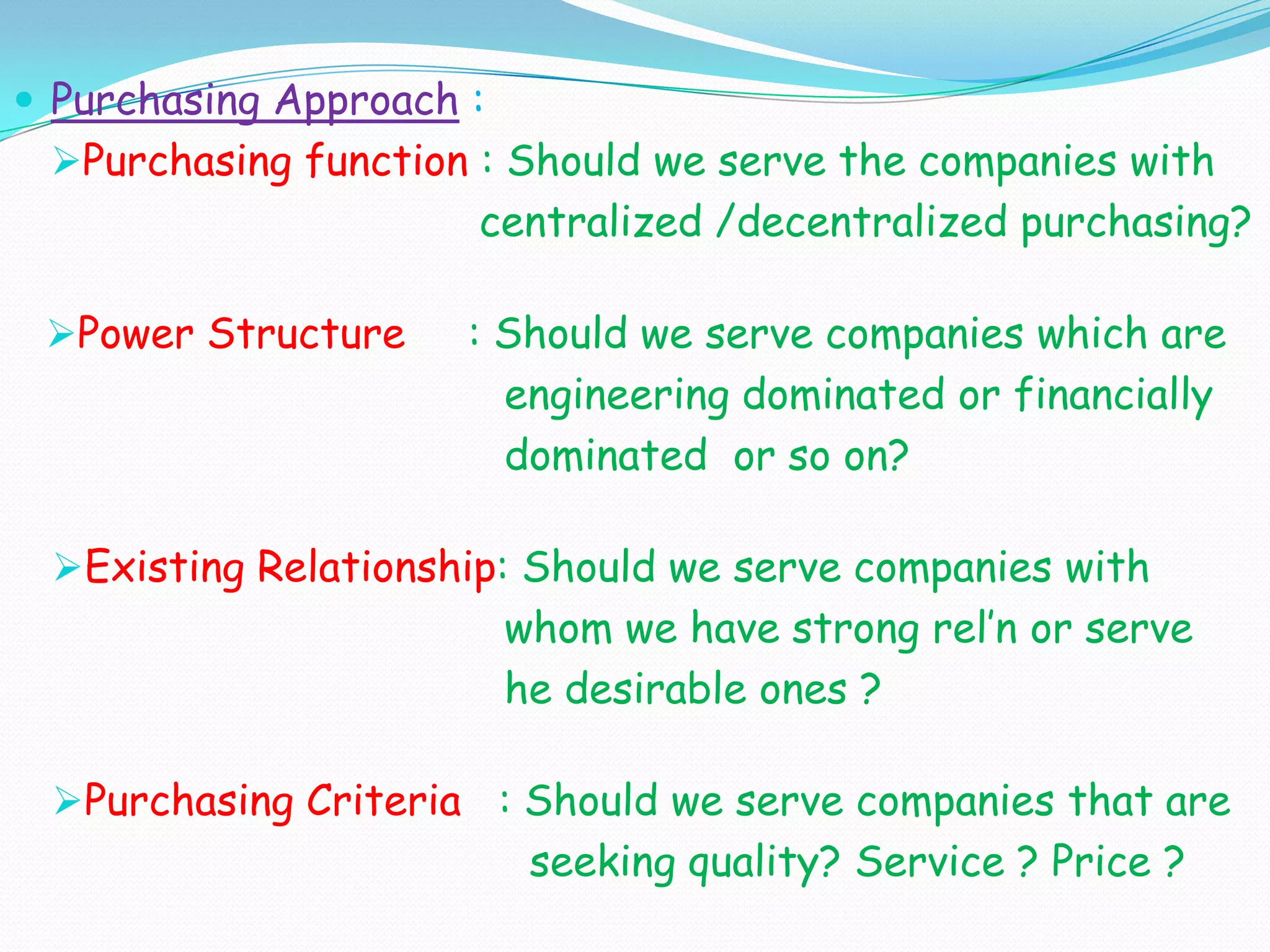 User Rate     – Nonuser, ex-user, potential, first                               timer, regular.   Usage Rate   – Light, medium, heavy