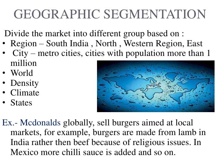Market segmentation
