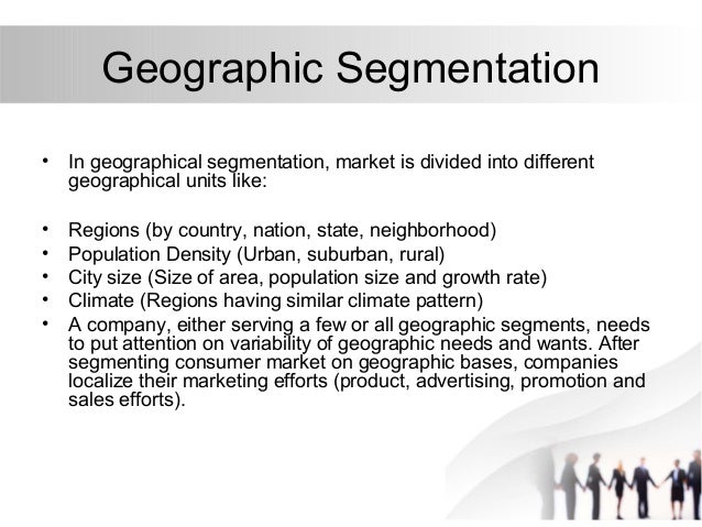 geographic segmentation
