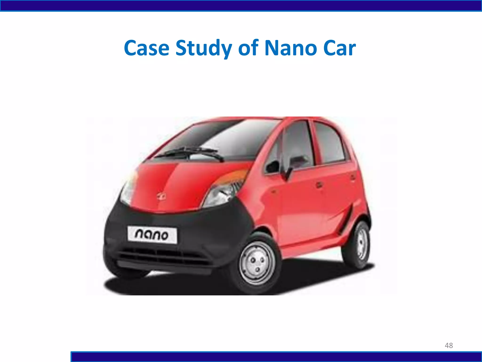 48
Case Study of Nano Car
 