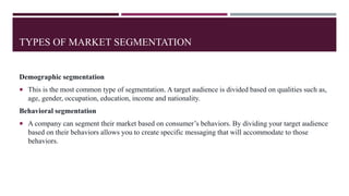 Market segmentation | PPT