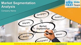 Market Segmentation
Analysis
Company Name
1
 