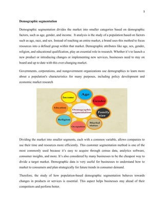 Market segmentation of colgate converted | PDF