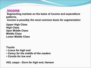 Market segmentation presentation | PPT