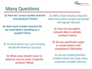 Market Selection and Prioritisation - Practical Analysis for Focus | PDF