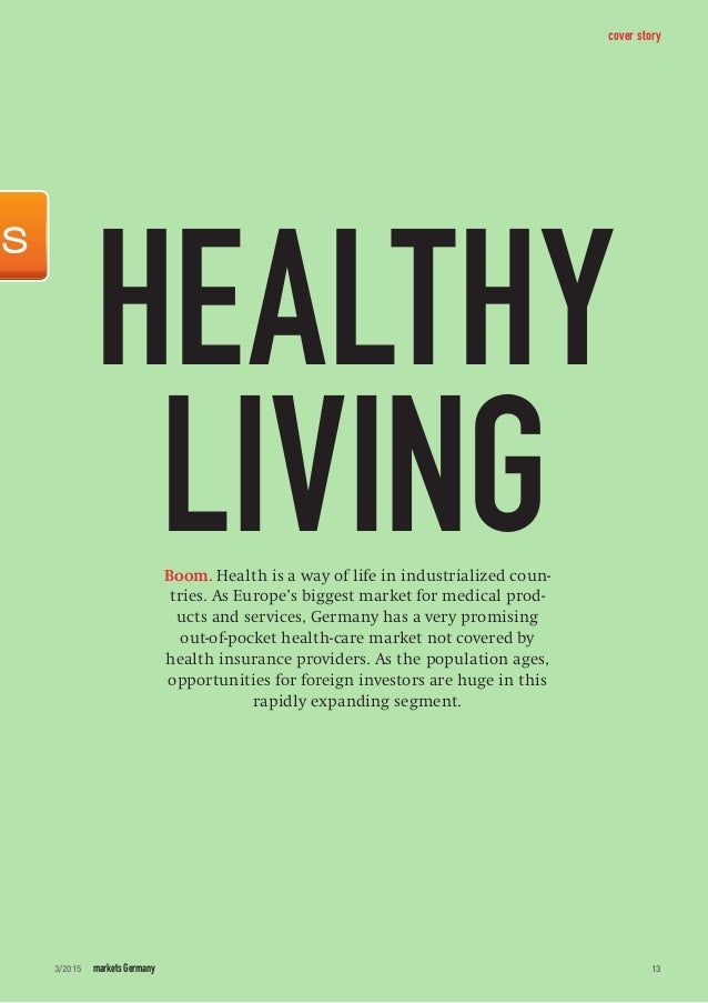 Markets Germany: Healthy Living in Germany