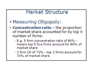 Market structure