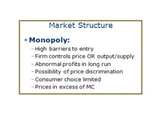 Market structure