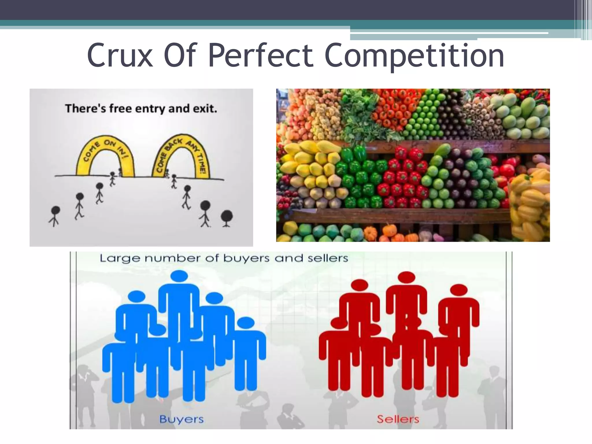 Crux Of Perfect Competition
 