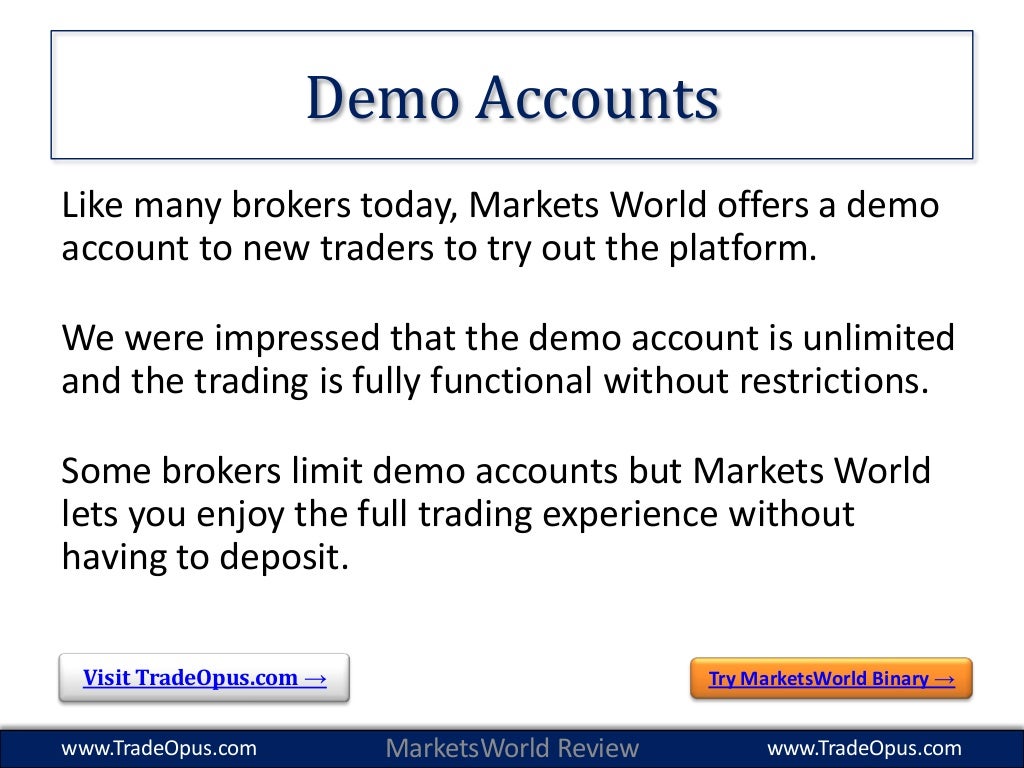 Market world binary