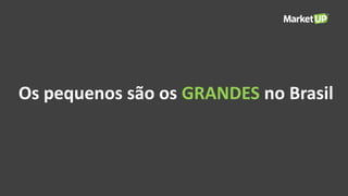 Os pequenos são os GRANDES no Brasil
 
