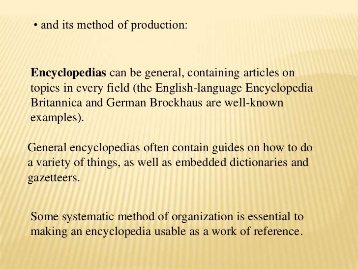 Encyclopedia