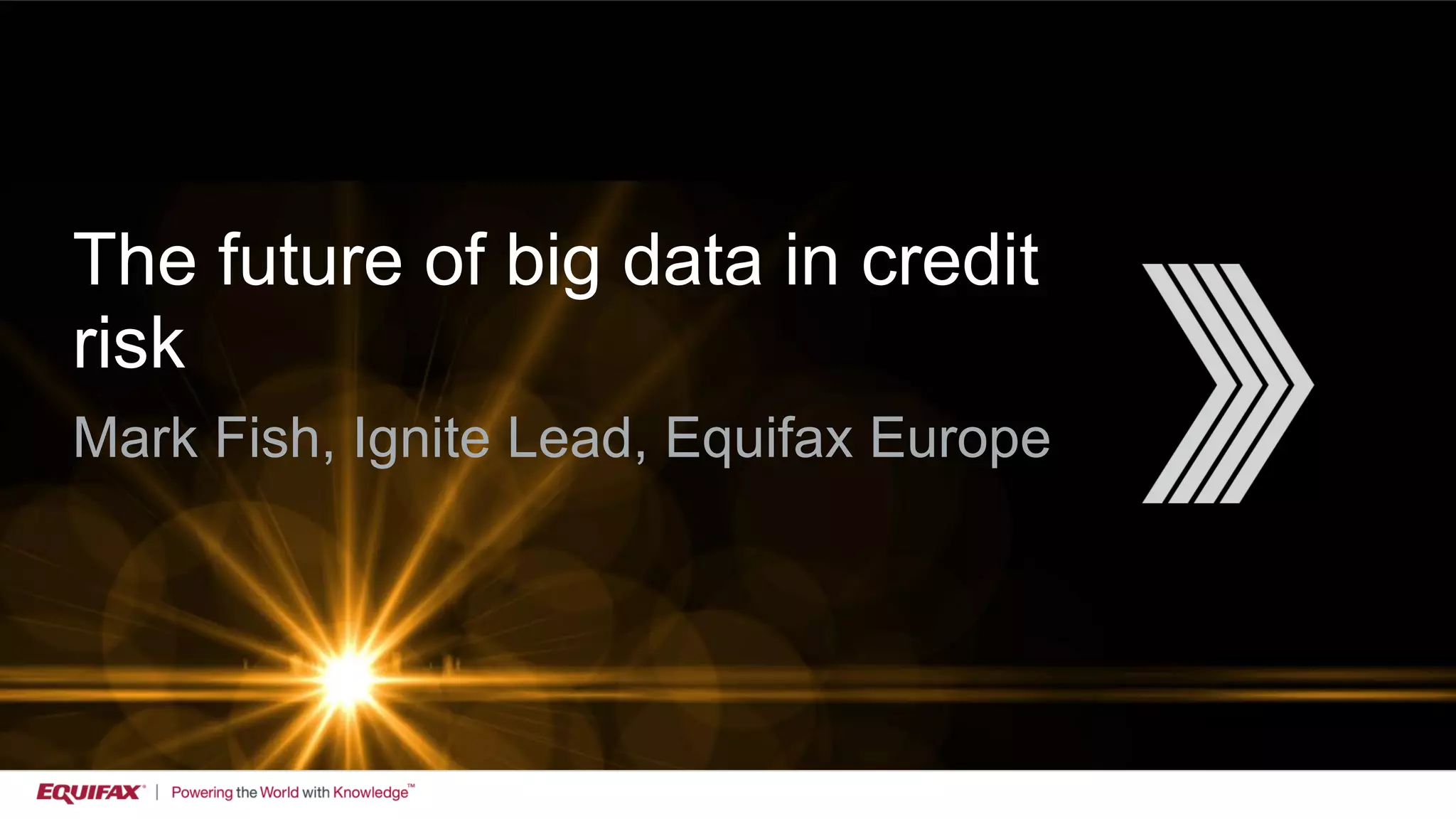 The future of big data in credit risk | PDF