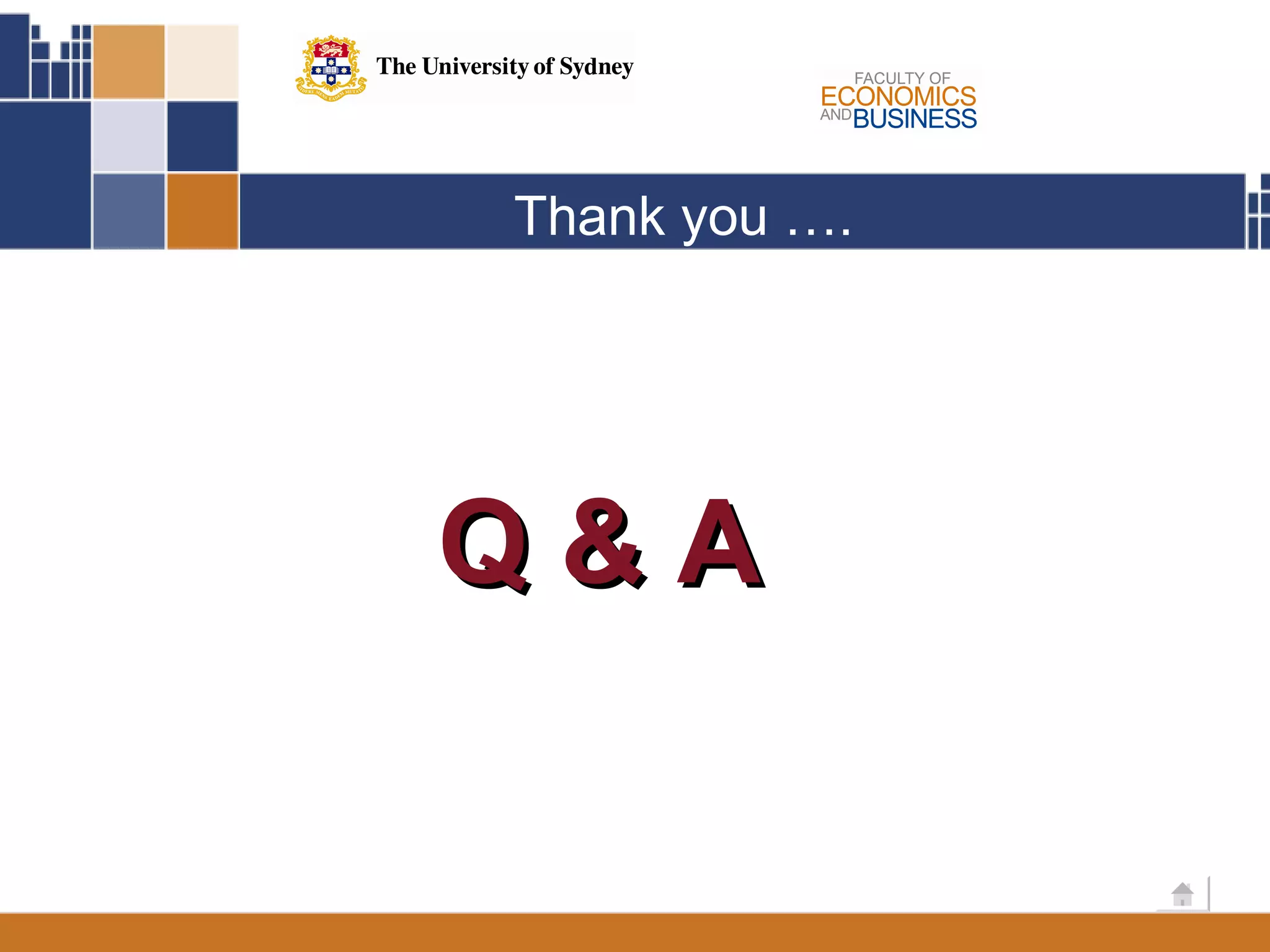 Thank you …. Q & A 