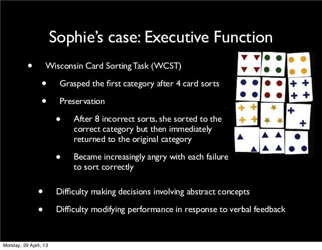 Dementia case study example picture