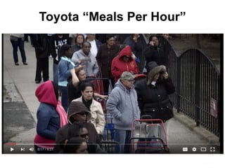 Toyota “Meals Per Hour”
 